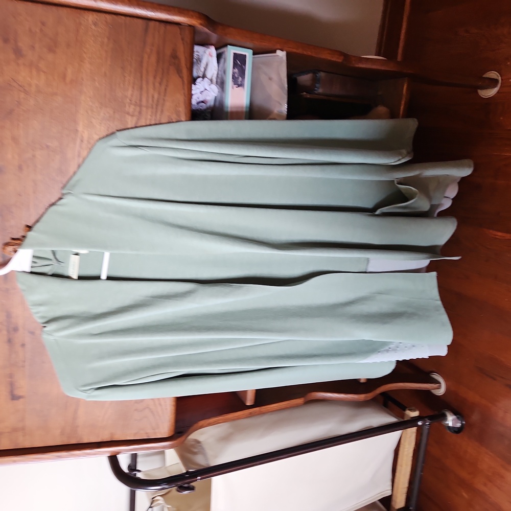 LOGO French Terry cardigan